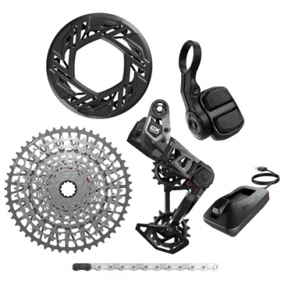 SRAM GX T-Type Eagle E-MTB 104bcd Transmission AXS Groupset - Cranks Not Included