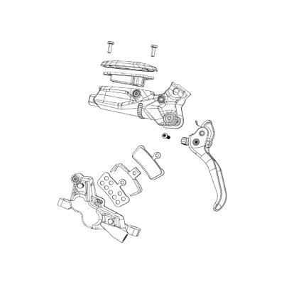 SRAM Maven Ultimate A1 Disc Brake Lever Alloy
