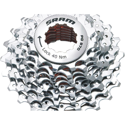 SRAM PG970 9spd Cassette:  9SPD 12-26T