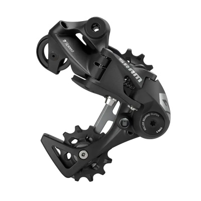 SRAM Rear Derailleur GXDH 7-Speed Medium Cage A3: BLACK 7 SPEED