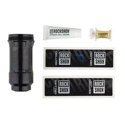 SRAM Rear Shock Air Can Assembly - Linear Decals Countermeasure And Spring - Super Deluxe C1/Deluxe C1 2022+