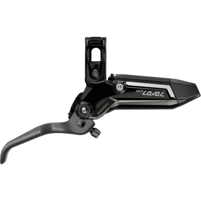 SRAM Spare - Disc Brake Lever Assembly - Carbon Lever - Assembled No Hose Includes BarbOliveBoot - Gloss Black Ano - Level 2P Ultimate Stealth C1: GLO