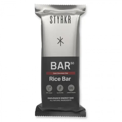 STYRKR - BAR50 Dark Chocolate Chip 50g Energy Bar - Box of 12