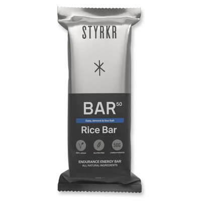 STYRKR - BAR50 Date Almond and Dark Chocolate 65g Energy Bar Box of 12