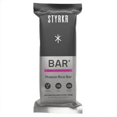 STYRKR - BARPLUS Raspberry Chocolate Recovery Bar - Box of 12