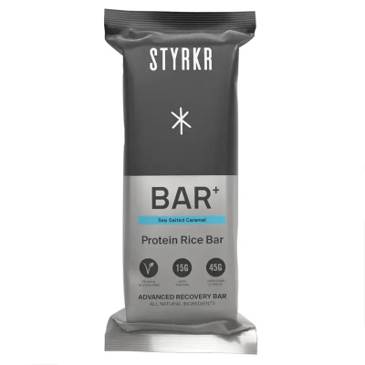 STYRKR - BARPLUS Salted Caramel Recovery Bar - Box of 12