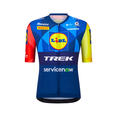 Santini Lidl-Trek Replica Short Sleeve Race Jersey