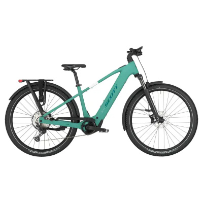 Scott Axis 20 E-Hybrid Bike 2026 In Aventurine Green