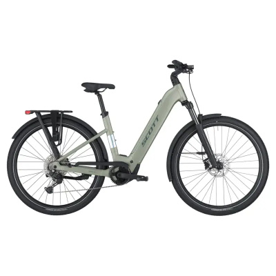 Scott Sub 30 Wave City Electric Hybrid Bike 2026 In Aztec Green