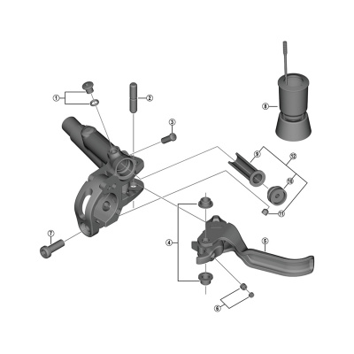 Shimano BL-M820 diaphragm unit