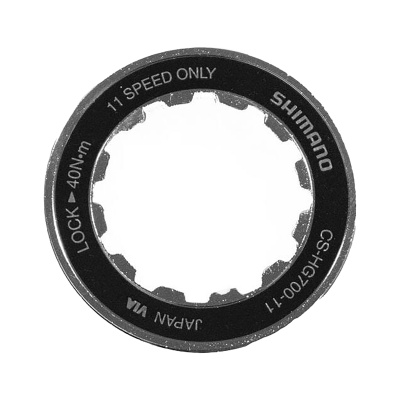 Shimano CS-HG700-11 lock ring and spacer