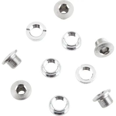 Shimano FC-7710 M8 x 6 mm Chainring Bolts Set of 5