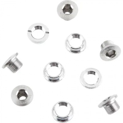 Shimano FC-7710 M8 x 6 mm Chainring Bolts Set of 5