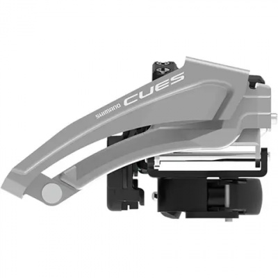 Shimano FD-U4010-L CUES Double 9-Speed Low Clamp Top Swing Front Derailleur