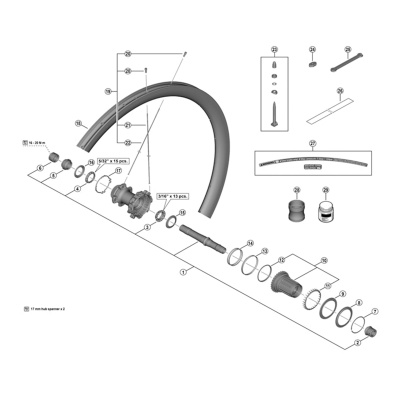 Shimano FH-M9111 XTR spring