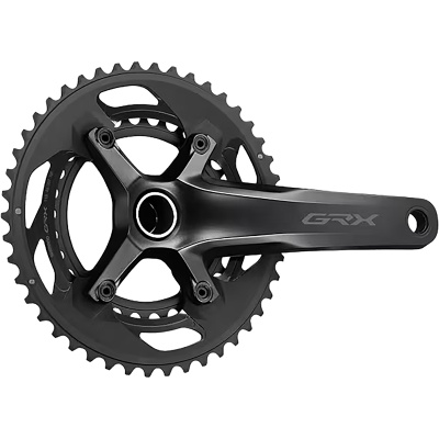 Shimano GRX FC-RX600 11-Speed 165mm 46/30T Chainset - No Bottom Bracket - OE Stock