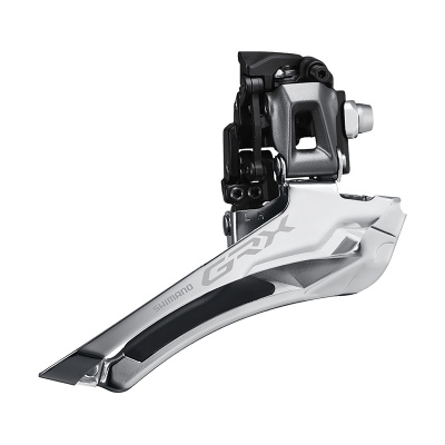 Shimano GRX RX815 Di2 11-Speed Braze-On Front Derailleur OE Stock