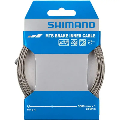 Shimano MTB Tandem Brake Inner Cable 1.6 x 3500mm