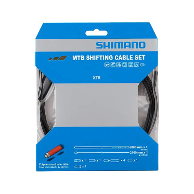 Shimano Poly MTB rear Gear cable Set