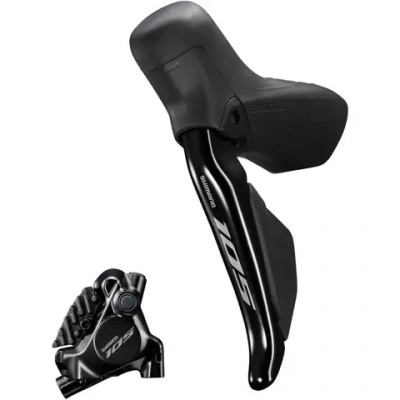 Shimano ST-R7170 Di2/Hydraulic Disc STI LH Lever and Calliper Blk
