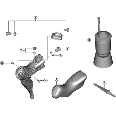 Shimano ST-R7170 dummy plug