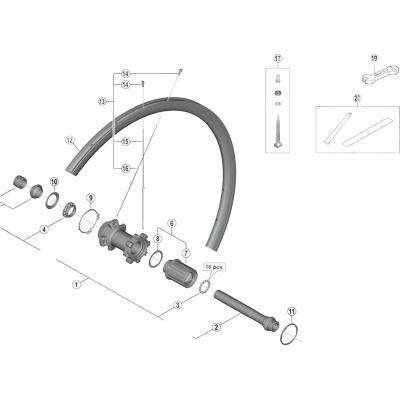 Shimano WH-9000-C24-CL Nipple