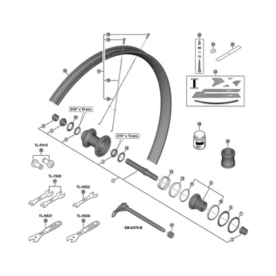 Shimano WH-M9000 nipple