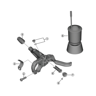 Shimano XT BL-M8000 clamp bolt
