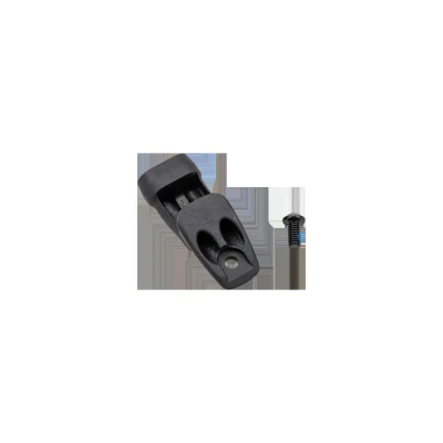 Specialized CBG HOOD SCOOP ICR ENTRY PORT 2-CABLE PLASTIC COVER 4MM/5MM HOUSING W/ MOLDED GUIDE NOODLE