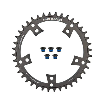 Specialized Chr Turbo 40T 11/12-SPD 5-BOLT 110 Bcd 1X Ring Narrow Wide Alloy W/ Chainring Bolts Praxis