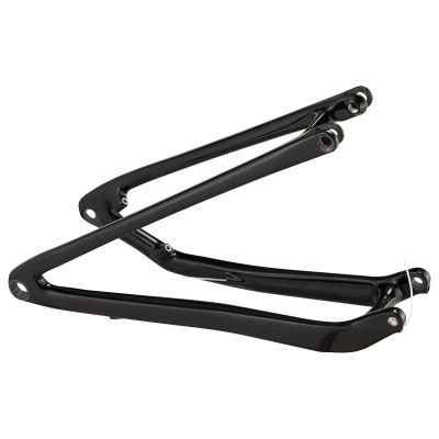 Specialized Chs MY21 Sj Carbon Frame Rear Stay Assembly 12X148MM Carbon 432mm For S1-S4 - Gloss Black/White