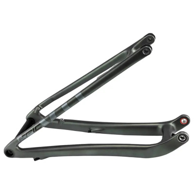 Specialized Chs MY22 Switch Epic Evo Rear Stay Assembly 29 Carbon 12X148MM - Stn Cmln/Sil/Grn Spctflr Brsh/Blkcp