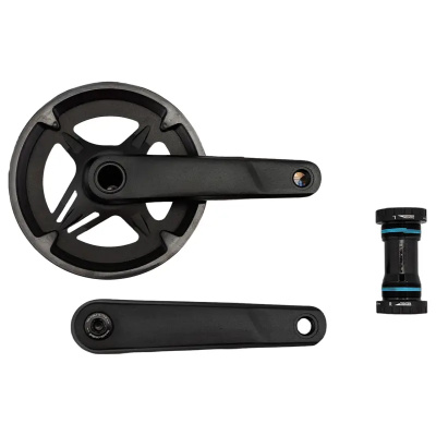 Specialized Crank Samox 165mm Crankset Alloy Bsa 24mm Spindle 40T Riveted Ring 1X11-SPD W/ Bottom Bracket And Cg GAC29-017NAP-C45