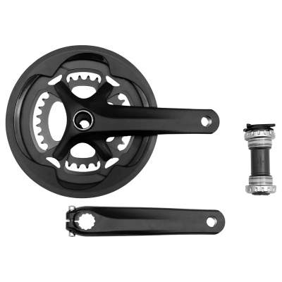 Specialized Crank Sub-Compact 165mm Crankset Alloy Bsa 24mm Spindle 4-BOLT 110/80MM Bcd 48/32T Rings 2X11-SPD W/ Bottom Bracket And Cg