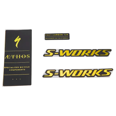 Specialized Dcl MY21 Switch Aethos Frame Decal Kit Jetfuel 56cm