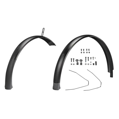 Specialized FND MY20 COMO LTD GEN.1 FRONT and REAR FENDER SET 650B ALLOY 65MM WIDTH REAR DRILLED FOR HERMMANS H-TRACE MINI W/ HARDWARE