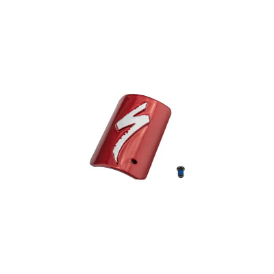 Specialized FRM VADO/COMO GEN.2 HEADTUBE COVER - RED TINT / SILVER REFLECTIVE