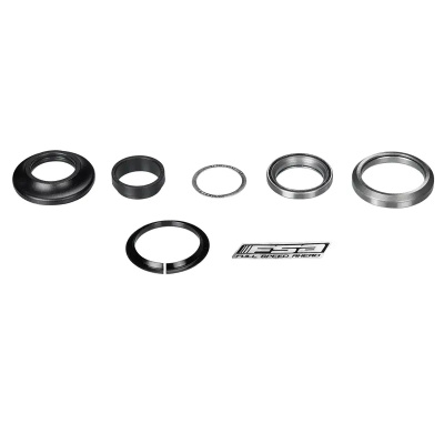 Specialized Headset Complete Integrated 1-1/8 Upper 45 x 45 1.5 Lower 36 x 45 52mm Top Cover H2216 W/ Crown Race For 1.5 Tapered Steerer HS-S-02