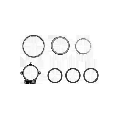 Specialized Headset Complete Integrated Future Shock 45.8ODX36.8IDX6.5MM Upper Bearing 1.8 Lower Bearing 45 x 45 Deg W/ Fully Assembled Fs Collar Comp