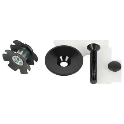 Specialized Headset Sub Top Cap For 1-1/8 Steer Alloy Black W/ Steel Bolt and Star Nut
