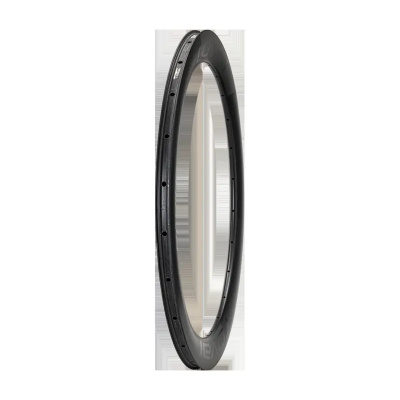 Specialized Rim MY22 Rapide Cl Ii 700C Rear Carbon 24H 21mm Internal 60mm Depth - Satin Carbon W/ Black Dcl