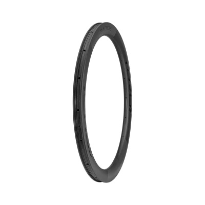 Specialized Rim MY22 Rapide Clx Ii 700C Front Carbon 18H Disc 21mm Internal 51mm Depth Tubeless Version CR2072 - Satin Carbon W/ Black Dcl