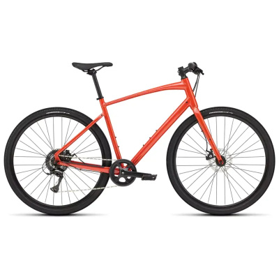 Specialized Sirrus X 1.0 Hybrid Bike 2026 In Orange/ Redwood