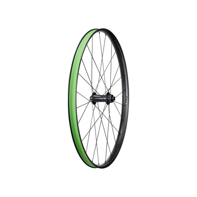 Specialized Wheel Turbo 650B Front Alloy 12X110MM Disc Centerlock 24H - Black W/ Turbo Dcl