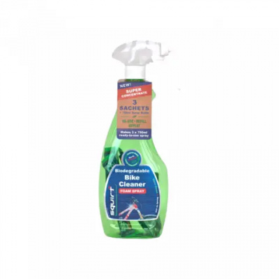 Squirt Bike Cleaner Spray With 3x Sachet 750ml