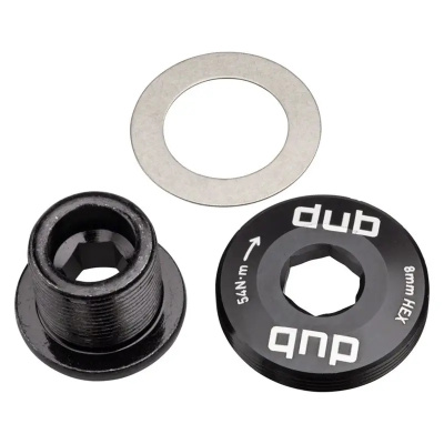 Sram Crank Arm Bolt Kit Self-Extracting M18/M30 DUB X0 D1 2023: POLAR BLACK