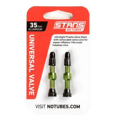 Stans NoTubes Universal Presta Coloured Alloy Valve Stems