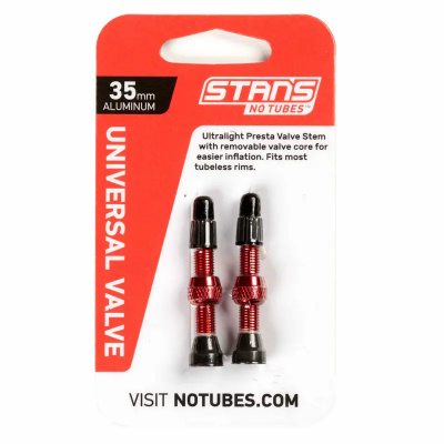 Stans NoTubes Universal Presta Coloured Alloy Valve Stems