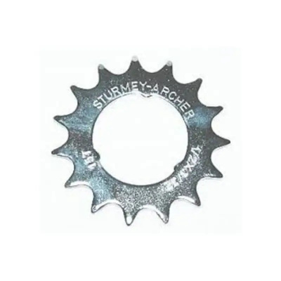 Sturmey Archer 15T Flat Chrome 3-Speed Sprocket