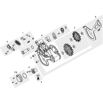 TRP RD-M9050 Inner Cage Replacement